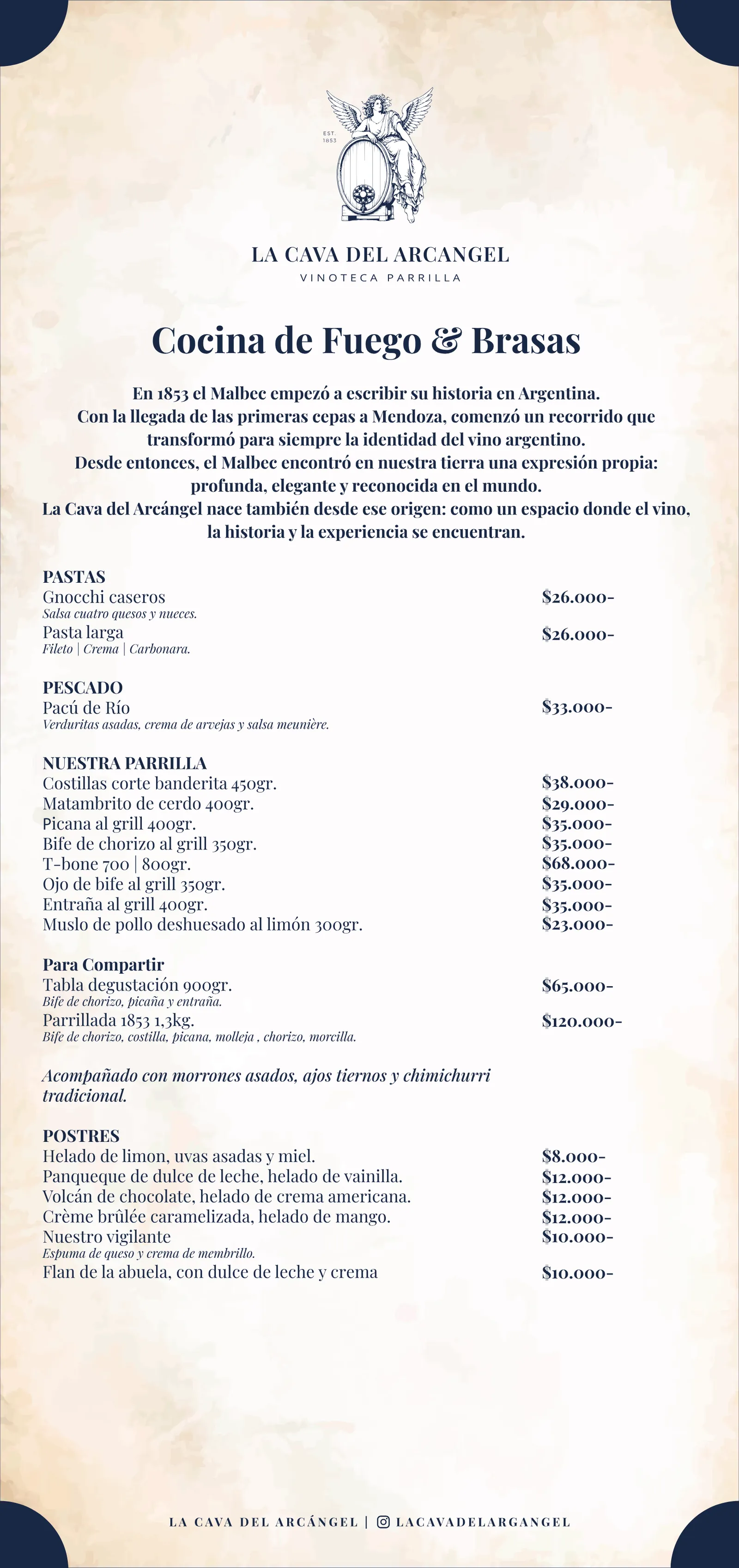 Fuego & Brasas, página 2 de 2. El texto completo está debajo.
